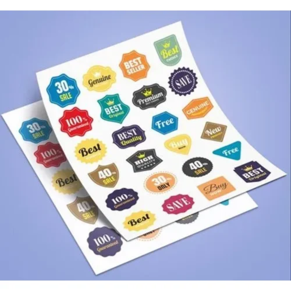 company logo sticker printing 